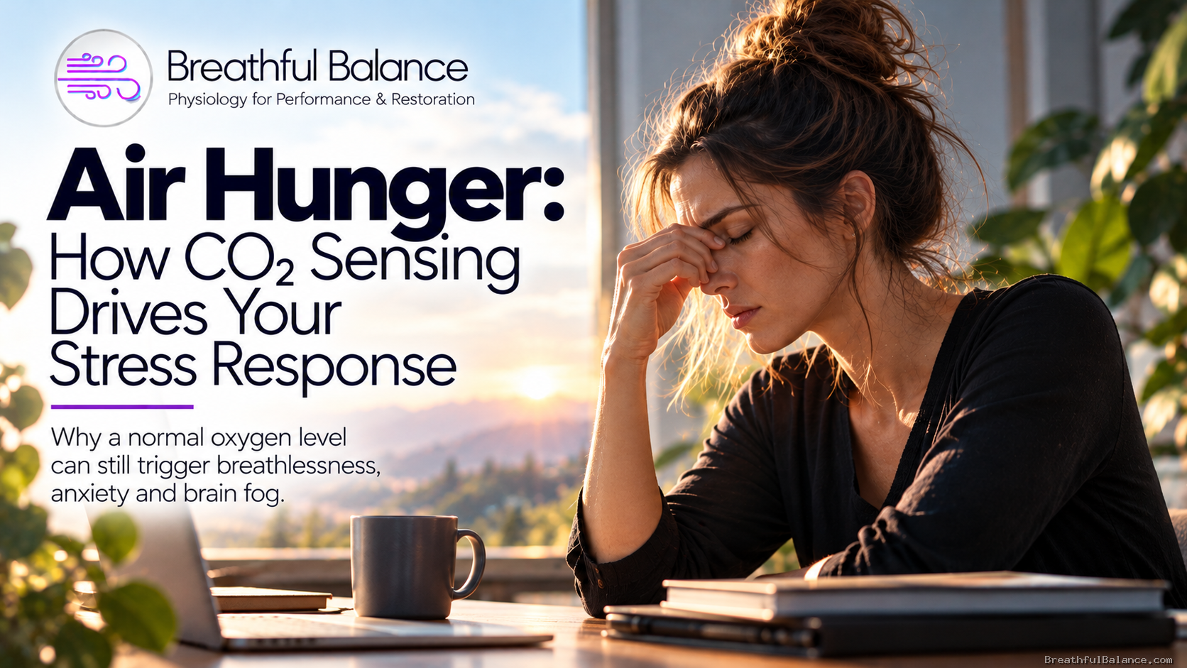 Air Hunger: How CO₂ Sensing Drives Your Stress Response